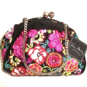 NWT Vera Bradley  25th Anniversary Limited Ed. Beaded, Embroidered Evening Bag